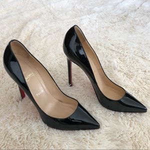 Christian Louboutin Pigalle 120 Patent Pumps